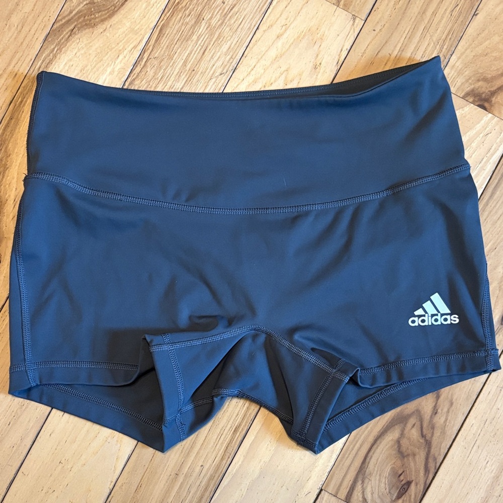 Adidas Women's Gray Spandex Shorts